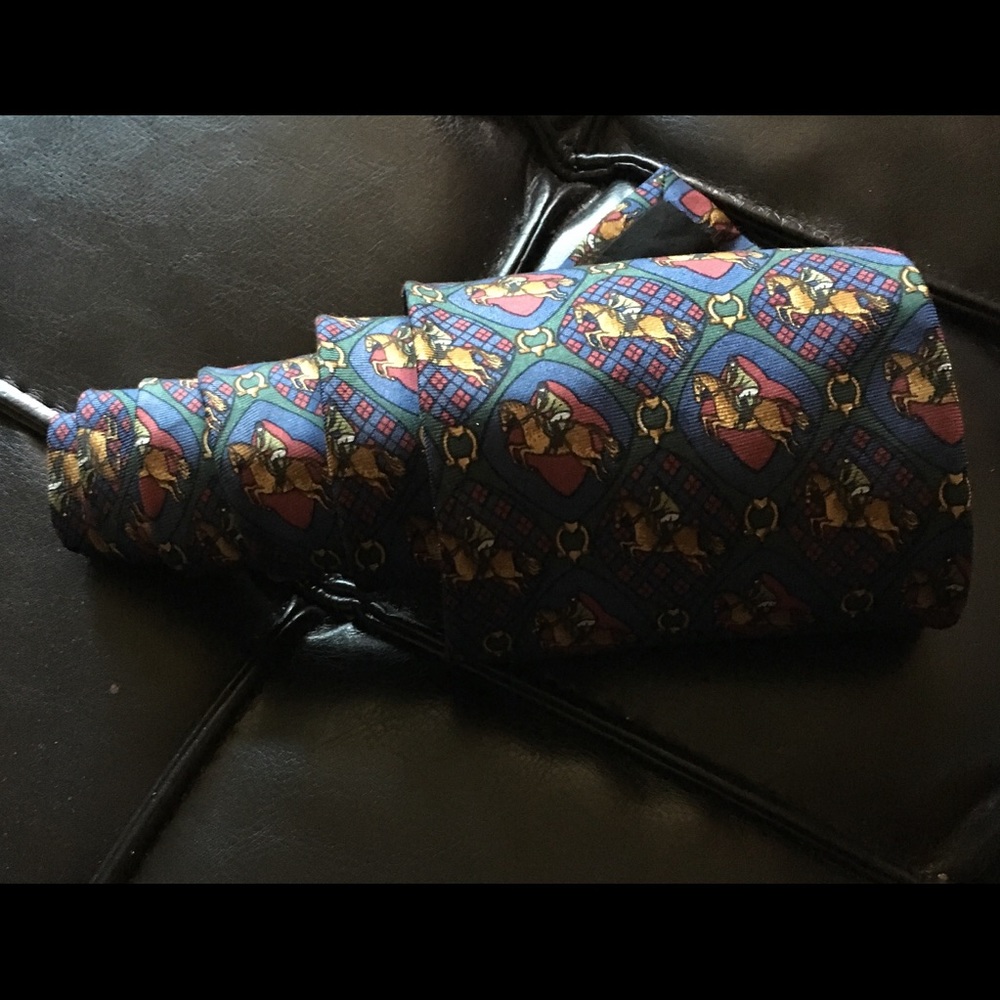 Gucci men’s silk tie